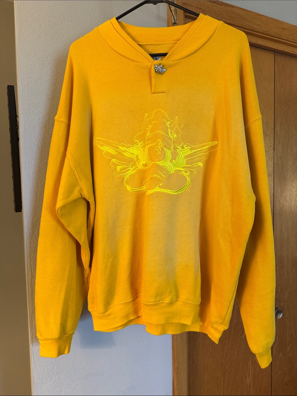 Boys Lie Fools Gold Henley sweatshirt